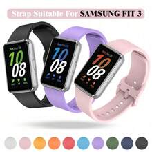 Silicone Sport Watch Band Strap Replacement For Galaxy Fit 3 Watch - Galaxy Fit 3 - View 1