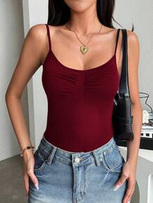 GAOVOT Y2k Sexy Hot Girl Tight All-Season Sporty Casual Halter Jumpsuit