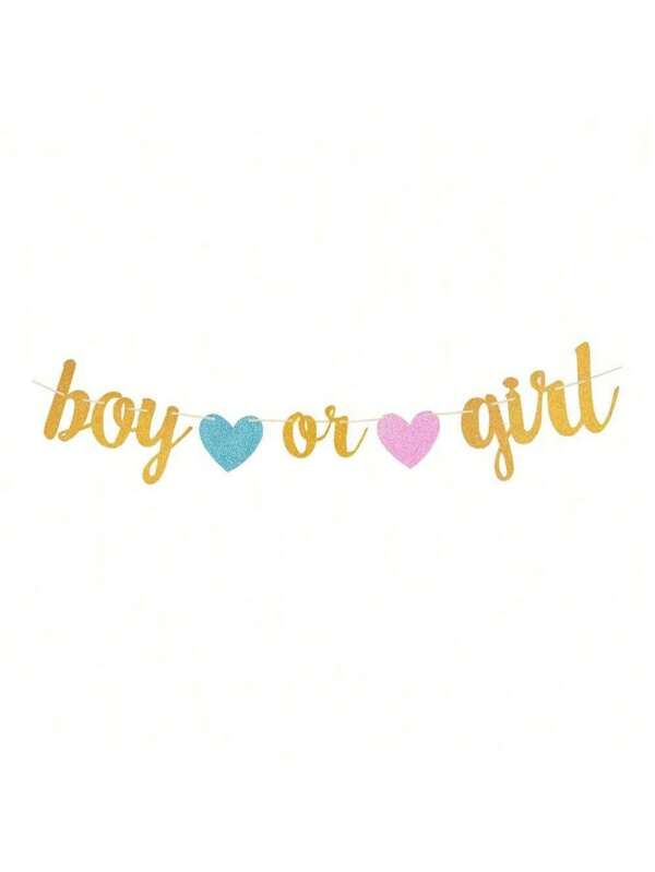 Gender Reveal Birthday Party Backdrop Decoration Pull Flag, Birthday Party Wall Decor Pull Flower Banner,Christmas