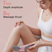 1PC Portable Massage Stick, Handheld Electric Massager, USB Rechargeable, High-Speed Motor With High-Frequency Vibration, Ideal Choice For Full Body Relaxation - Suitable For Neck, Back, Legs, And Waist Massage - The Best Gift For Your Love