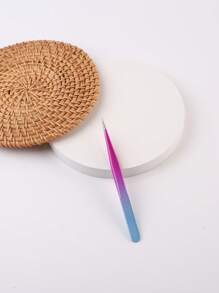 1pc Professional High-Quality Precise Stainless Steel Eyebrow Tweezers, Suitable For Facial Hair, Ingrown Hair And Fragment Removal, Eyelash Extension, Makeup Tool For Women And Men,Makeup,Cheap,Room Decor,Vanity,Travel,Bedroom,Makeup Accessories,Tweezers