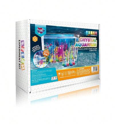 DIY Crystal Aquarium Kit, Interesting Scientific Toys, Science Experiment Kit, Cultivate Children'S Imagination, Creativity, And Hands-On Ability, Cultivate Interest In Scientific Experiments
