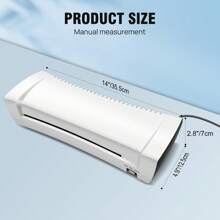 AutoFu A4 A5 A6 Laminator Machine, Hot & Cold Laminator, 230MM Wide, 2-4 Min Warm Up, Laminating Machine Thermal With Laminating Sheets For A4/A5/A6