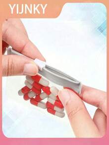 Set de 5 bolsas portátiles para almacenar medicinas/pastillas, de silicona impermeable y a prueba de humedad, adecuadas para la oficina, viajes, gimnasio, decoración otoñal del hogar, organizador de viaje, bolsa de cosméticos, estuche de maquillaje, organizador de vacaciones, caja organizadora de maquillaje de gran capacidad para lápices labiales, brochas, cuidado de la piel, teléfonos, monedas, artículos pequeños, para el hogar, regalos, festividades, Halloween, Navidad, de uso multipropósito - Multicolor - Ver 2