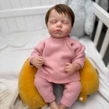 scnbom Bebes Reborn niñas 20pulgadas 50cm Verdadero Silicona muñecas Reales Baby Dolls Girls Originales Recien Nacidos niño Toddler Realista cierra los ojos