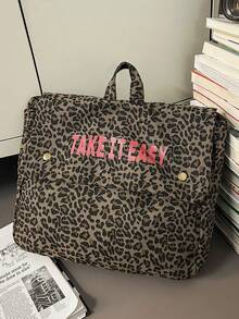 Ce sac à dos léopard spacieux est conçu spécifiquement pour les femmes, parfait pour les voyages, l'école ou un usage quotidien. Ce sac et polyvalent convient aux utilisatrices. Design imprimé guépard. - Multicolore - Voir 5