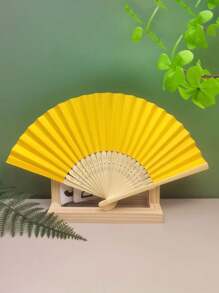 Abanico manual plegable de papel personalizado, portátil, suministros para fiestas y bodas. Abanico manual, regalo y decoración para bodas. Muy adecuado como regalo de fiesta y prop de fotos. Apropiado para decorar restaurantes, paredes, bodas, fiestas, duchas nupciales, fiestas de cumpleaños, despedidas de soltera, regalos de fiestas de boda.