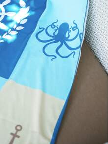 Microfiber Beach Towel – 75x150 Cm – Lightweight, Absorbent & Quick-Drying Summer Towel – Made In Turkey - Burgundy - View 5