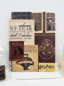 1pc Transparent Pen Slot 3-Fold Magic Book Painted Tablet Case With Built-In Pen Holder, 3-Fold Stand, TPU Soft Edge Protection Anti-Drop And Wear-Resistant, Magnetic Sleep/Wake, Minimalist/Creative/Personalized/Fun/Casual/Niche Style, 3-Fold Tablet Case With Pen Slot, Compatible With IPad Mini4/Mini5/Mini6/Mini7/Air/Air2/9.7/10.2/10.5 - Multicolor - View 3