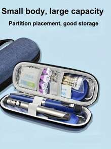 Insulated Portable Insulin Cooler Bag -Friendly Cold Ice Pack Physical Cooler Box Lightweight Simple Zipper Carry Bag Diabetes Travel Case, Portable Medication Cooler Bag For Insulin Pens And Blood Glucose Monitor Supplies,Back To School Supplies, Travel Essentials, Holiday Essentials