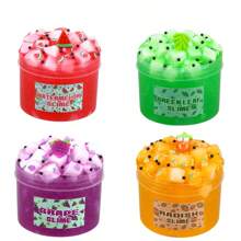 1pc Ultra Soft Butter Slime, Lollipop Popsicle Cute & Charming, Scented Slime For Party Favors, DIY Modeling Clay Slime, Suitable For Various Holidays & Occasions, Christmas Gifts For Boys & Girls (Color May Vary By Batch), Some Accessories Randomly Included