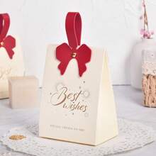 6 Stück Premium Hochzeits Gastgeschenk Box, handgehaltene Süßigkeiten Geschenkbox, elegante Hochzeit, Weihnachten, Valentinstag, Geburtstag, Süßwarenladen Geschenkbox