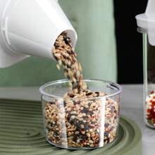 2025 New Rice/Flour/Cereal Airtight Container, Kitchen Storage Canister, Thicker & Durable - Clear - View 5