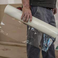 100M Roll Self Adhesive Home Carpet Floor Protector Film Cover Protection Thick. - Clear - View 9