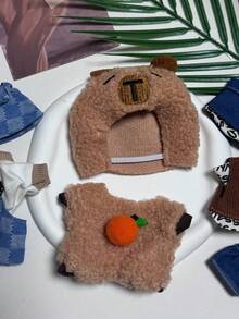 [Clothes And Accessories Only] 17cm LABUBU Hanging Charm Ceramic Labobo Changeable Outfit Accessory Set For Labubu Toys - Multicolor - View 4