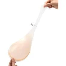 Invisible Lift Bra Sticky Strapless Backless Strapless Bra Push Up Sticky Adhesive Breast Lift Silicone Bras - C - 查看 3
