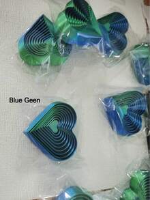 1PC 3D Printed Heart Movable Decompression Model Ornaments, Soothing Body And Mind, Relieving Fatigue, Killing Time, Stress Release Toys Christmas, Easter, Halloween, Party Gifts - Multicolor - View 10