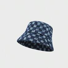 1pc Cow Print Fluffy Retro Bucket Hat, Thickened Warm Winter Hat, Versatile Korean Style For Women