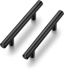 Ravinte 2 Pack 5'' Cabinet Pulls Matte Black Stainless Steel Kitchen Drawer Pulls Cabinet Handles 5"Length, 3" Hole Center - Brushed Nickel - View 1