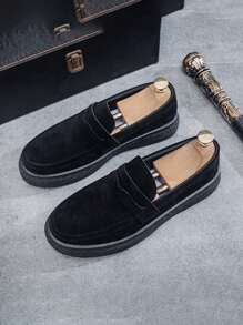 Heren casual canvas niche instappers, comfortabele lichtgewicht lage loafers geschikt voor alle seizoenen