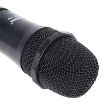 Microfono Klack Bluetooth Inalambrico para Karaoke y Fiestas de Ordenador, DVD ó Altavoz - Envío desde España - Negro - Ver 2