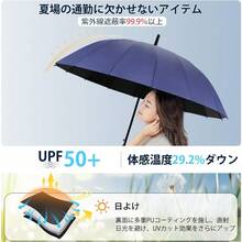 Outdoor Umbrellas - ブルー - View 4