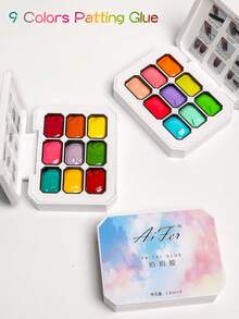 AiFer 9色高饱和度半固态凝胶指甲油，适用于美甲沙龙，特价供应 - 彩色 - 查看 6