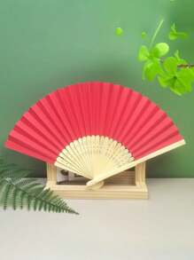 Abanico manual plegable de papel personalizado, portátil, suministros para fiestas y bodas. Abanico manual, regalo y decoración para bodas. Muy adecuado como regalo de fiesta y prop de fotos. Apropiado para decorar restaurantes, paredes, bodas, fiestas, duchas nupciales, fiestas de cumpleaños, despedidas de soltera, regalos de fiestas de boda.