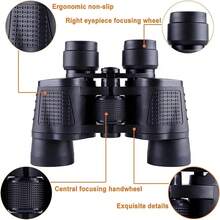 10km Range 80x80 HD Tactical Binoculars - Military-Grade Zoom Optics For Hunting & Camping (Fog Proof/Waterproof) - Black - View 4