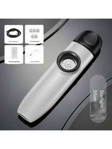 1/3件双孔专业卡祖笛乐器，大音量用于吉他伴奏，适合初学者的新奇乐器无需乐谱即可演奏音乐，塑料升级款批发演出伴奏小乐器礼物 - 彩色 - 查看 8