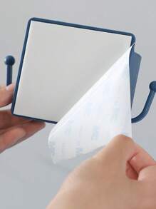 1pc Remote Control Holder, Wall Mount Phone Holder And Organizer ,Self-Adhesive Storage Box For Bedroom,Plastic Charging Stand And Remote Bracket Holder, Wall Mounted Storage Box For Air Conditioner Remote,Silicone Wall-Mounted Remote Control Holder Storage Organizer, No-Drill, Odorless, Durable TV And AC Remote Controller Rack