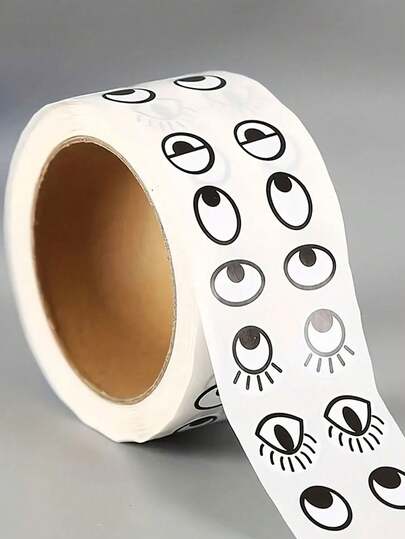 1000片自粘藝術眼睛裝飾貼紙，眼睛自粘紙用於手工剪紙、娃娃裝飾、工藝玩具和家居裝飾