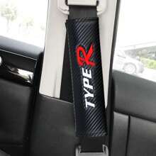 2pcs 23x6cm護肩套汽車安帶防磨脖子防磨衣柔軟絨布 四季通用護肩