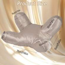 Anti-Wrinkle Face Pillow For Side And Back Sleepers, Beauty Facial Support Pillow To Reduce Sleep Lines And Prevent Aging - trắng - Xem 6