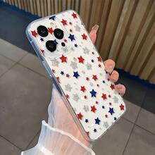 Independence Day Pentagram Transparent Anti-Drop For Apple  16 15 14 13 12 Pro Max 16 15 14Plus 11 X/Xsmax Phone Case Tpu Soft For  S21 S22 S23 S24 S25 Ultra/Edge/Plus/+ A13 A14 A15 A23 A25 A35 A53 A54 A55 A73 NOTE 10/20 - 透明的 - 查看 4