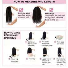 Kinky Curly Half Wig Human Hair 200% Density Wear Go Glueless Bob Wigs Human Hair Curly 3 In 1 Half Wigs For Women Drawstring Seamless Flip Headband Wig Beginner Friendly - Natural Black - View 11