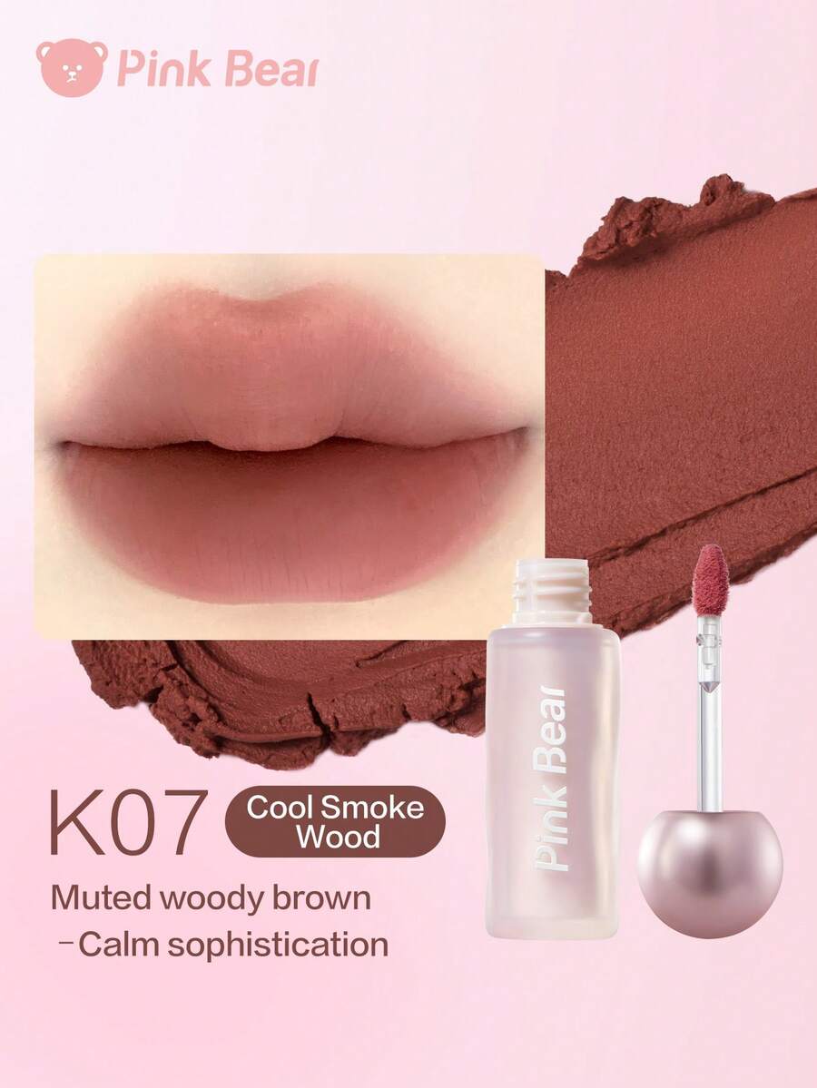 Pink Bear K07 Cold Wood Muted Woody Brown. Calm Sophistication - K07 Cold Wood - View 1