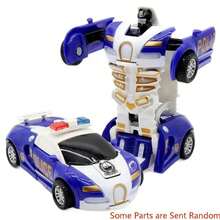 Amazing Transforming Sports Car Deformation Toy - Inertial Sliding Racing Bike - Automatic Transform - Incredible Boys Gift Idea!,Back To School - Multicolor - View 10