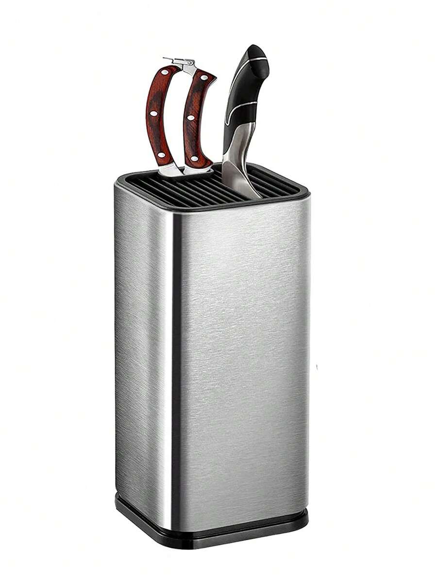 1 件多功能厨房刀架 - 銀色 - 查看 1