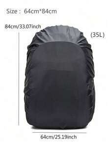 1pc Foldable Waterproof Travel Trolley Rain Cover Protector Cover - Universal Waterproof Protector Cover For Trolley School Bag And Backpack,Dustproof & Reusable Travel Accessories,Spring Summer Picks,Brides Maid Gifts,Room,Bedroom Deccor,Bedroom Deccor,Beach,Travel,For Men,For Women,Vacation - Multicolor - View 2