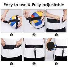 New Portable Elastic Volleyball Training Set, Improve Ball Handling Skills, Volleyball Spiking Trainer, Professional Adjustable, Creative Design, Adjustable Football Training Aid