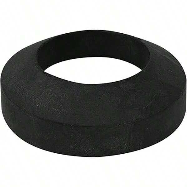 Toilet Tank Gasket - High-Quality 2-Inch Round Shape Toilet Gasket In Durable Black Sponge Rubber - Universal Fit, Easy Installation, Reliable Tank To Bowl Gasket