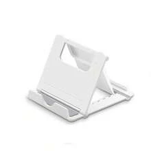 1 Plastic Desktop Phone Holder, Foldable Portable Phone Holder