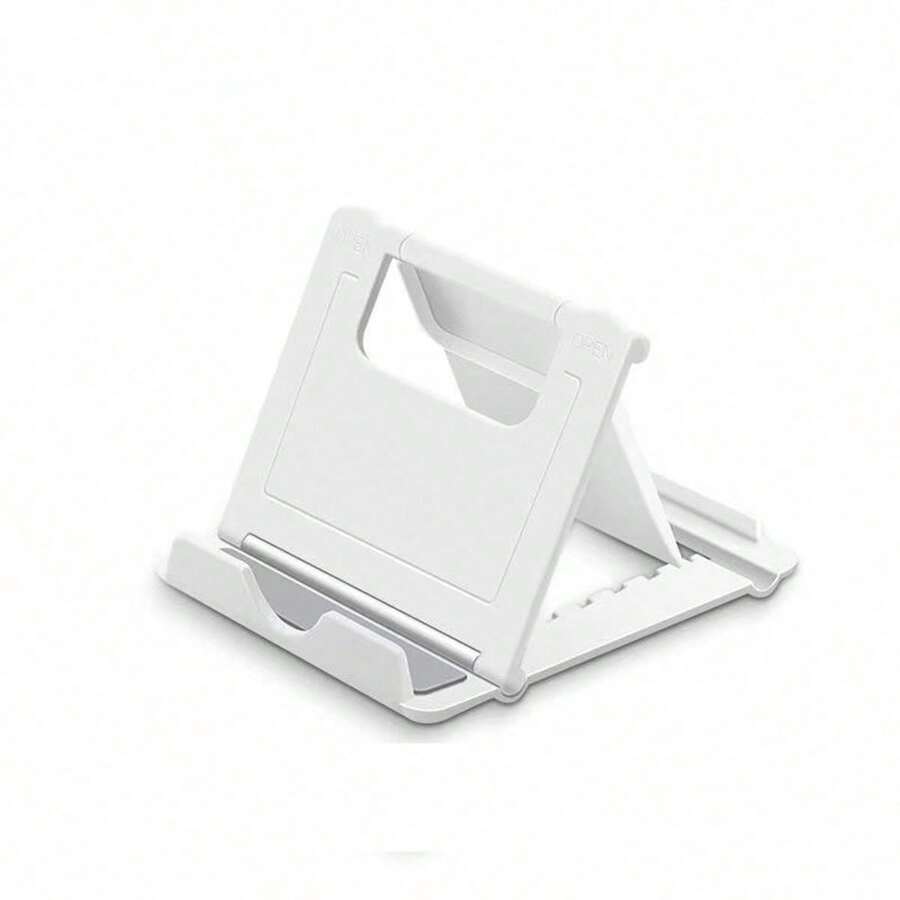 1 Plastic Desktop Phone Holder, Foldable Portable Phone Holder