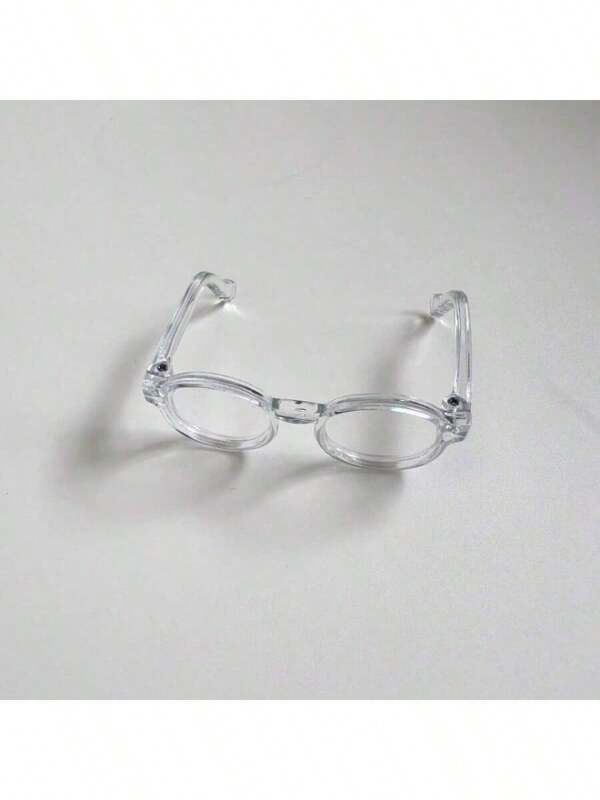 1pc Plastic Macaron Figurine Eyeglasses (Glasses Only)