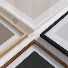 16x20 Natural Oak Wood Picture Frames Set Of 25 - Premium Bulk Picture Frames 16x20 Bundle - Elegant Gallery Wall Frame Set For Posters, Art Display - Ideal For Wall Decor In Home & - 銀色 - 查看 8
