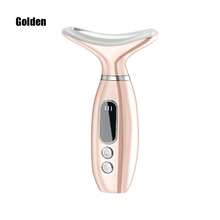 FollowBreak 1 件可充电面部和颈部按摩器，带加热功能，4 种模式 3 个级别，护肤美容工具，适合作为礼物，适合家庭和旅行使用 - 彩色 - 查看 12