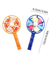 10/20PCS Colorful Windmill Whistle Party Gifts, 12cm/4.72in Long And 6.5cm/2.56in Wide. Interesting Game Props That Can Enhance The Party Atmosphere. Party Supplies Small Toys, Christmas Gifts,Easter Toys Easter Party Party Toys Party GiftsRandom Colors) Hawaiian Toys Mother's Day Graduation