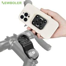 NEWBOLER 自行车手机支架 通用中心车把骑行手机支架 适用于自行车电脑支架 - 彩色 - 查看 1