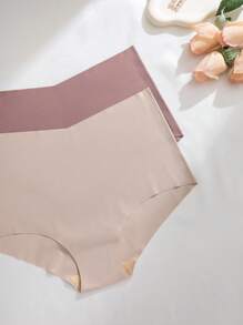 7pcs/Set Women High Waist Underwear, Sexy Comfortable Seamless Breathable Thin Sports Briefs